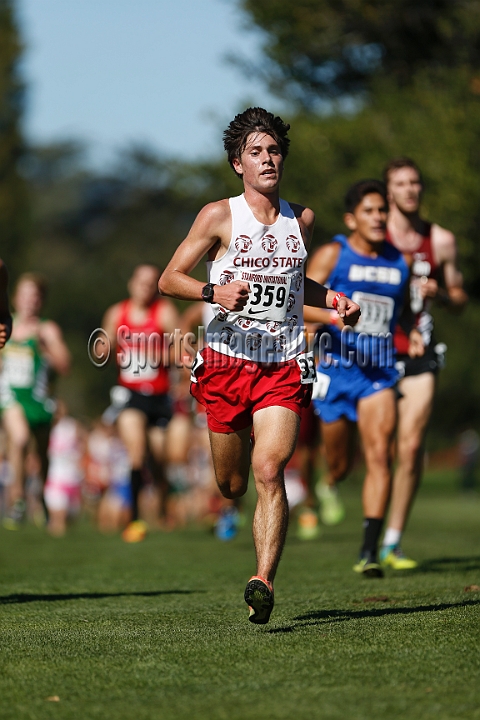 2015SIxcCollege-156.JPG - 2015 Stanford Cross Country Invitational, September 26, Stanford Golf Course, Stanford, California.